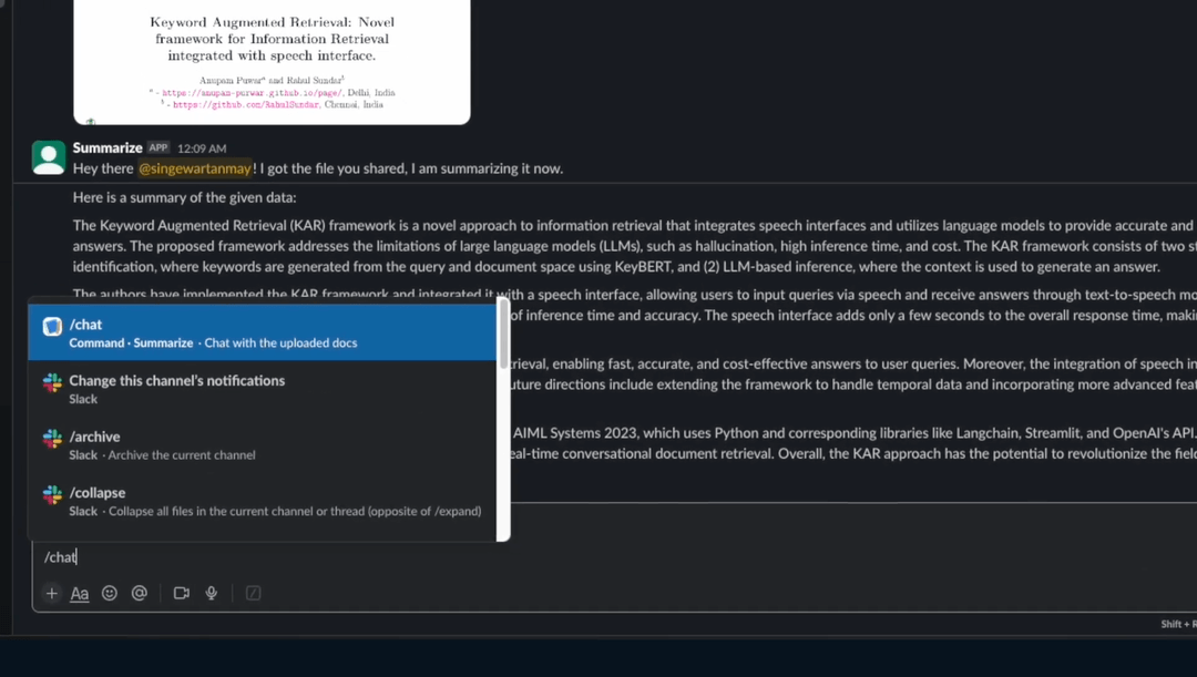 Slack Bot